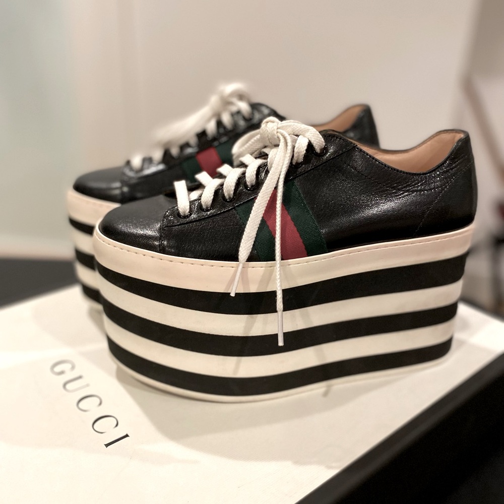 Gucci platform shoes